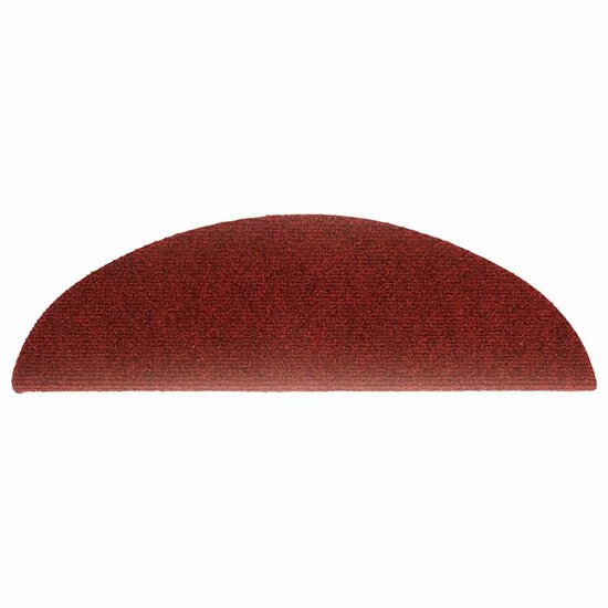 Trapmatten Zelfklevend 20 st 56x17x3 cm rood