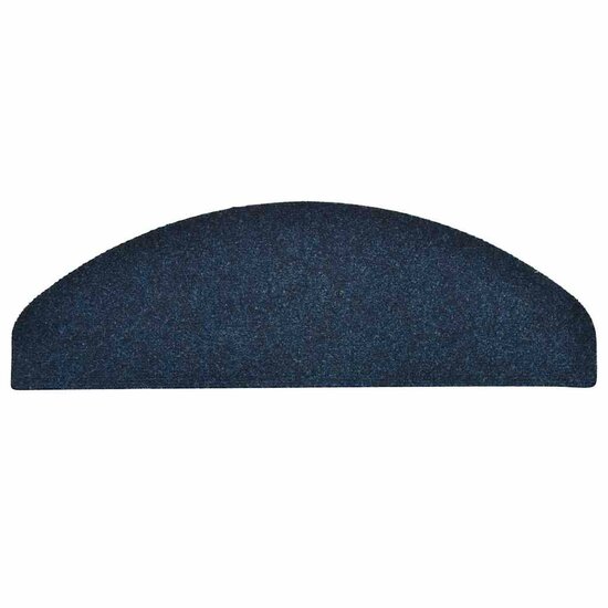 Trapmatten zelfklevend 30 st 65x21x4 cm marineblauw
