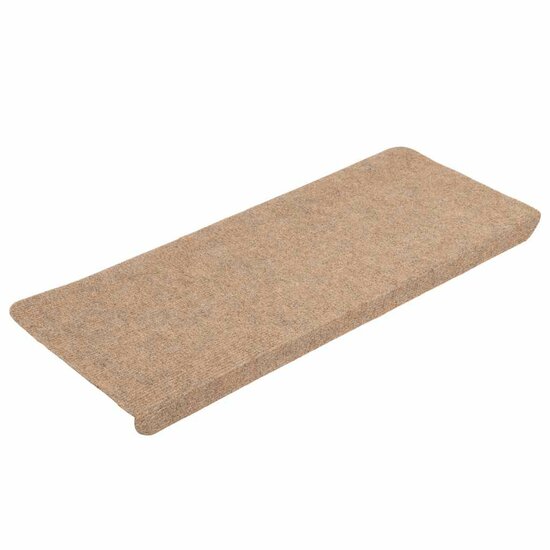 Trapmatten zelfklevend 30 st 65x24,5x3,5 cm beige