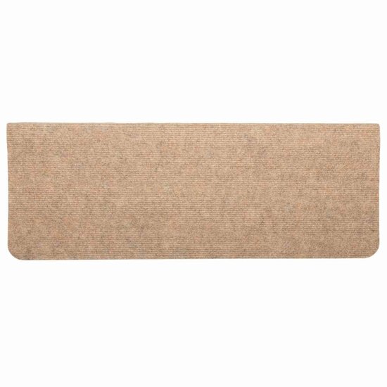 Trapmatten zelfklevend 30 st 65x24,5x3,5 cm beige
