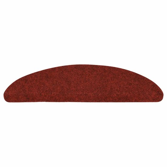 Trapmatten zelfklevend 30 st 56x17x3 cm rood