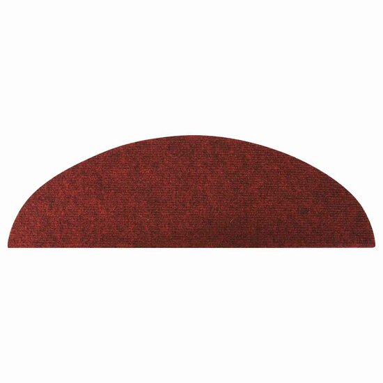 Trapmatten zelfklevend 30 st 56x17x3 cm rood