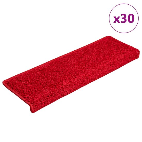 Trapmatten 30 st 65x21x4 cm rood