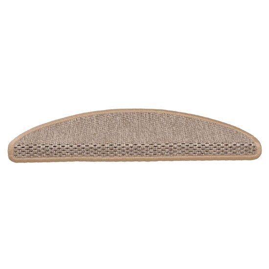 Trapmatten Zelfklevend Sisal-Look 30 56 x 17 x 3 cm Lichtbeige