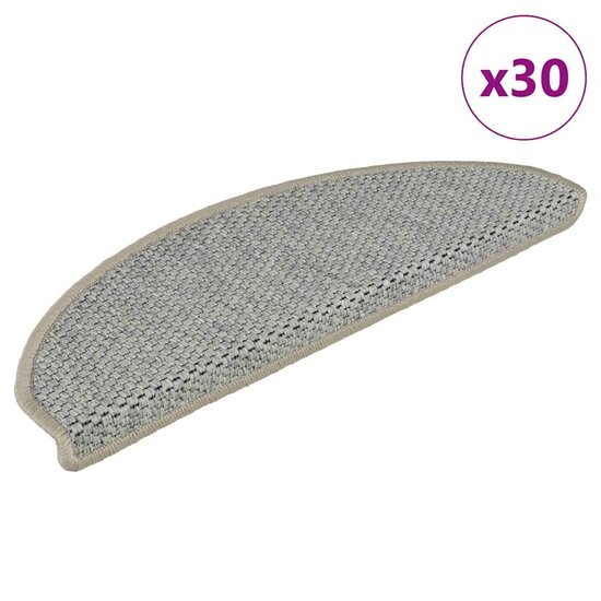 Trapmatten Zelfklevend Sisal-Look 30 65 x 21 x 4 cm Lichtgroen
