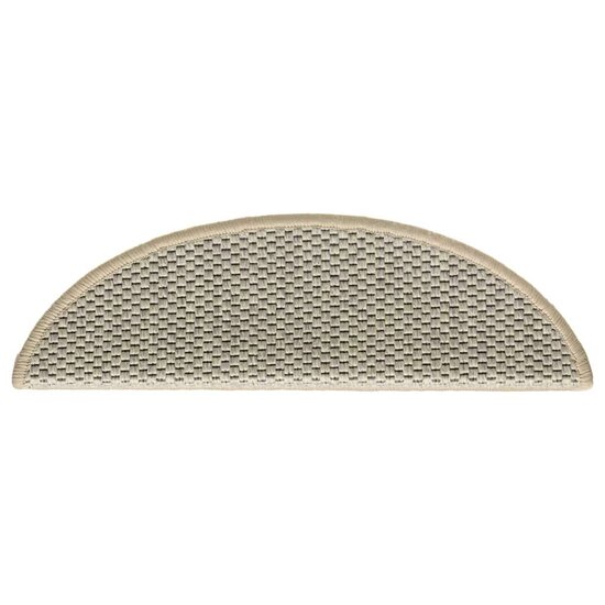 Trapmatten Zelfklevend Sisal-Look 30 56 x 17 x 3 cm Lichtgroen