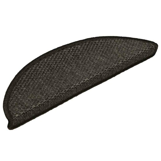 Trapmatten Zelfklevend Sisal-Look 30 56 x 17 x 3 cm Antraciet