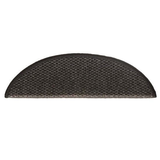 Trapmatten Zelfklevend Sisal-Look 30 56 x 17 x 3 cm Antraciet