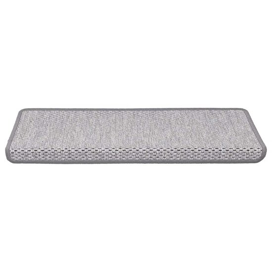 Trapmatten Zelfklevend Sisal-Look 65X21X4 Cm 30 platina