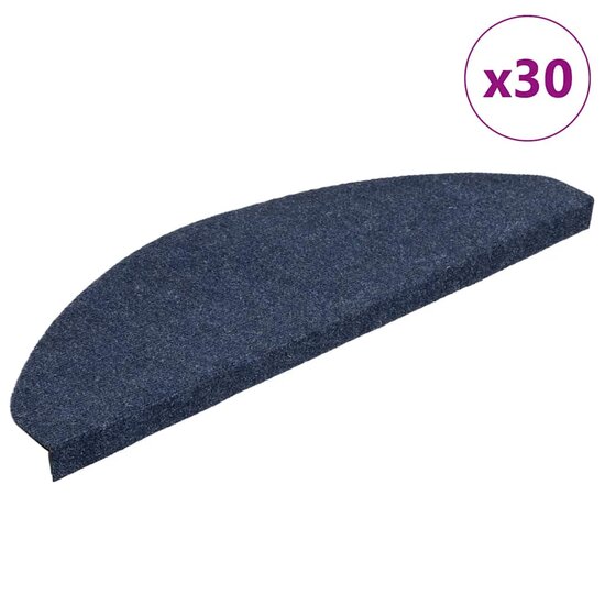 Trapmatten Zelfklevend 65X22,5X3,5 Cm 30 65 x 22.5 x 3.5 cm Blauw