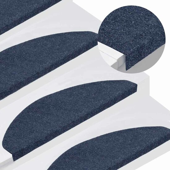 Trapmatten Zelfklevend 65X22,5X3,5 Cm 30 65 x 22.5 x 3.5 cm Blauw
