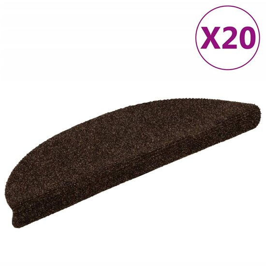 Trapmatten Zelfklevend Bruin 20 56 x 17 x 3 cm