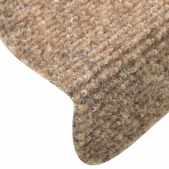 Trapmatten Zelfklevend Kleurig Cr&egrave;me 30 56 x 17 x 3 cm