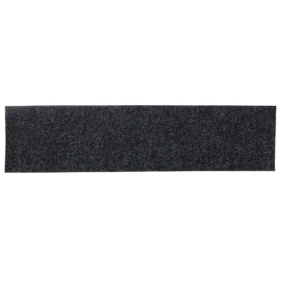 Trapmatten zelfklevend 30 st 76x20 cm rechthoekig grijs