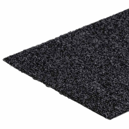 Trapmatten zelfklevend 30 st 76x20 cm rechthoekig grijs