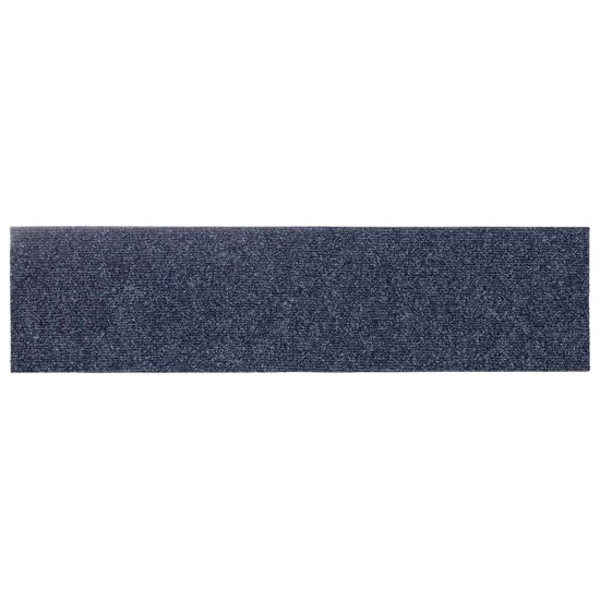 Trapmatten Zelfklevend Rechthoekig Grijs Blauw 30 76 x 20 cm grijsblauw
