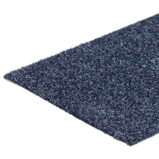 Trapmatten Zelfklevend Rechthoekig Grijs Blauw 30 76 x 20 cm grijsblauw