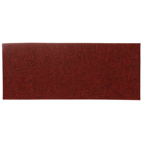 Trapmatten Zelfklevend 60X25 Cm Rechthoekig 30 Rood