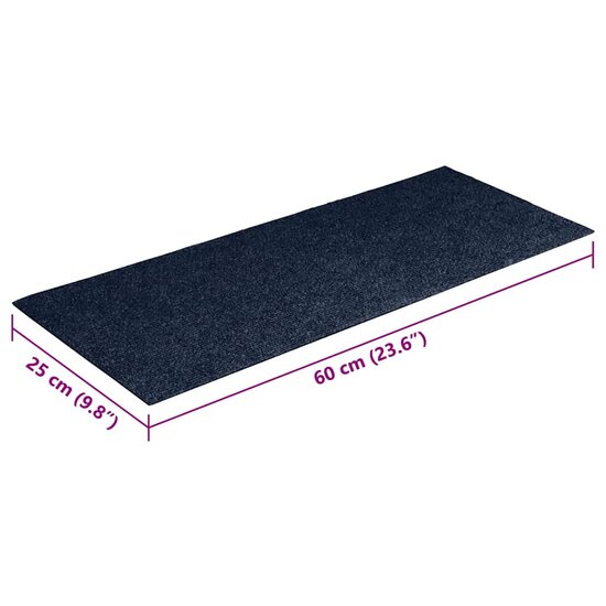 Trapmatten Zelfklevend 60X25 Cm Rechthoekig 30 Blauw