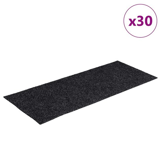 Trapmatten Zelfklevend 60X25 Cm Rechthoekig 30 Grijs