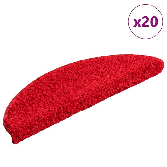 Trapmatten 20 56 x 17 x 3 cm Rood