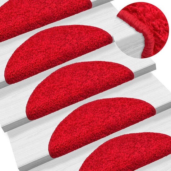 Trapmatten 20 56 x 17 x 3 cm Rood