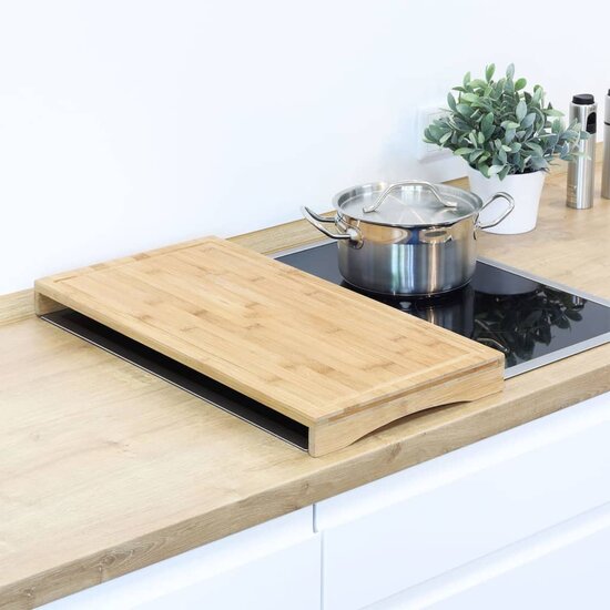 Snijplank 2-in-1 54x28x4,5 cm bamboe