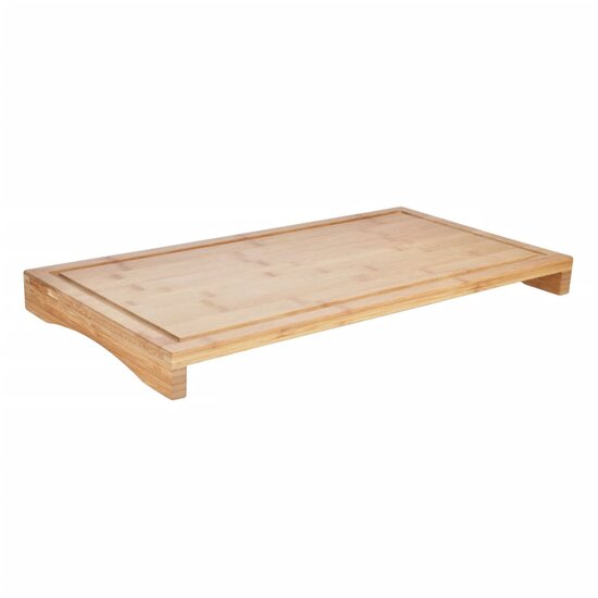 Snijplank 2-in-1 54x28x4,5 cm bamboe