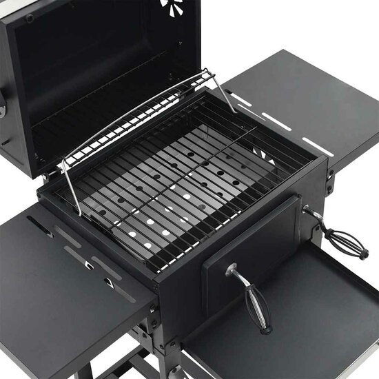 Pizzaoven En Barbecue 3-In-1 Zwart