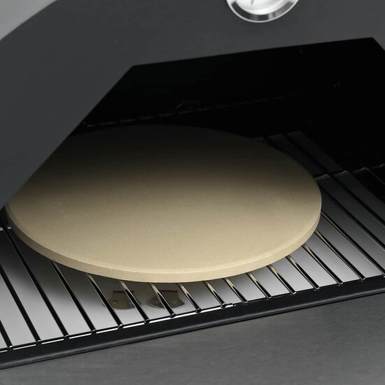 Pizzaoven En Barbecue 3-In-1 Zwart