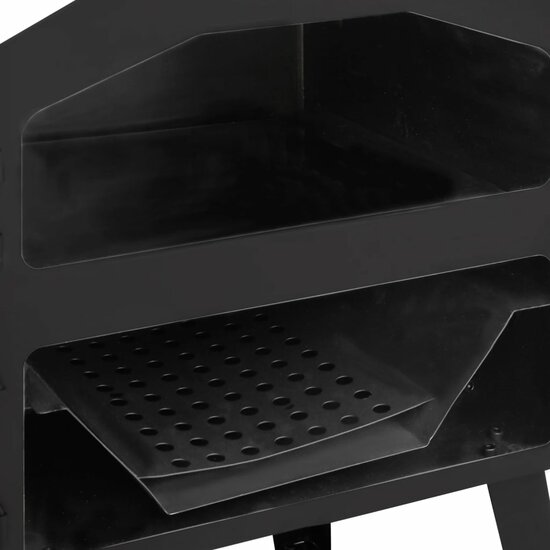 Pizzaoven Houtskool Met 2 Vuurkleistenen