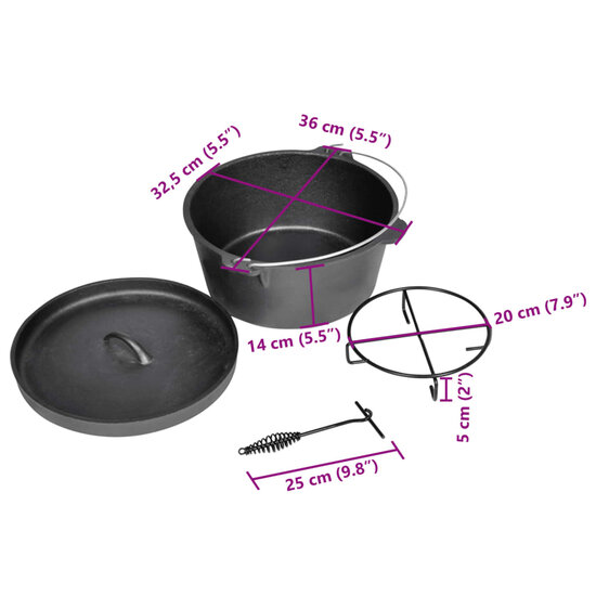Braadpan Outdoor &Oslash;30 Cm