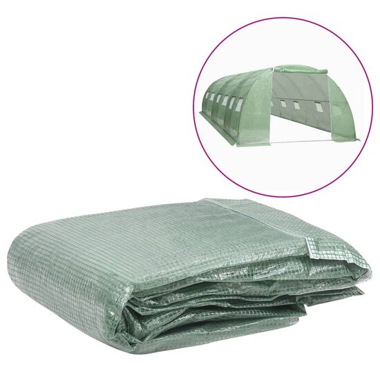Kashoes vervangend (24 m&sup2;) 400x600x200 cm groen