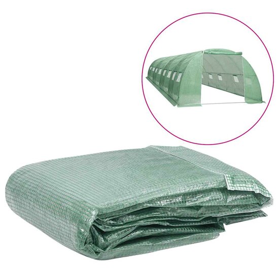 Kashoes vervangend (32 m&sup2;) 400x800x200 cm groen