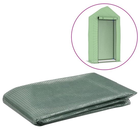 Kashoes vervangend (0,5 m&sup2;) 50x100x190 cm groen