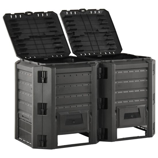 Compostbak Zwart 800 l