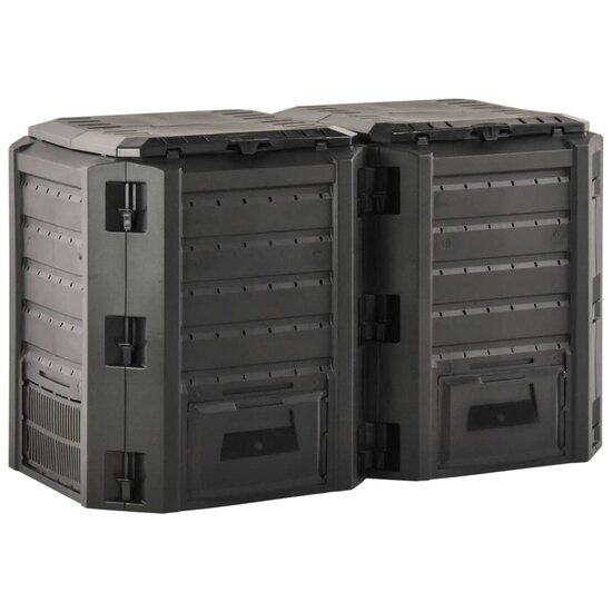 Compostbak Zwart 800 l