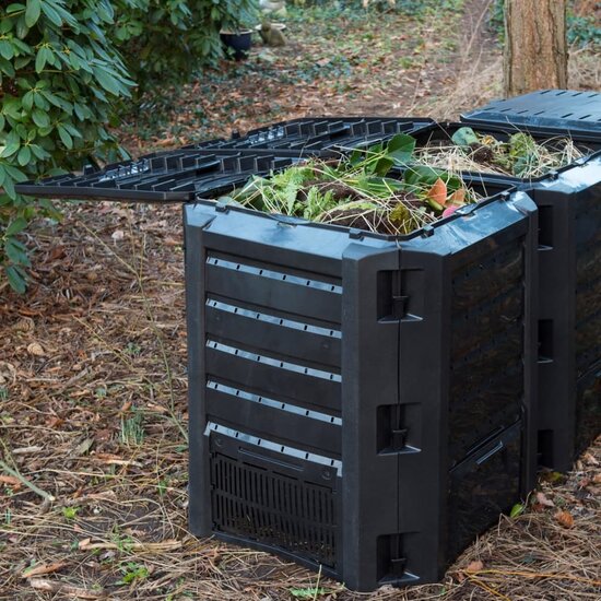 Compostbak zwart 1200 L