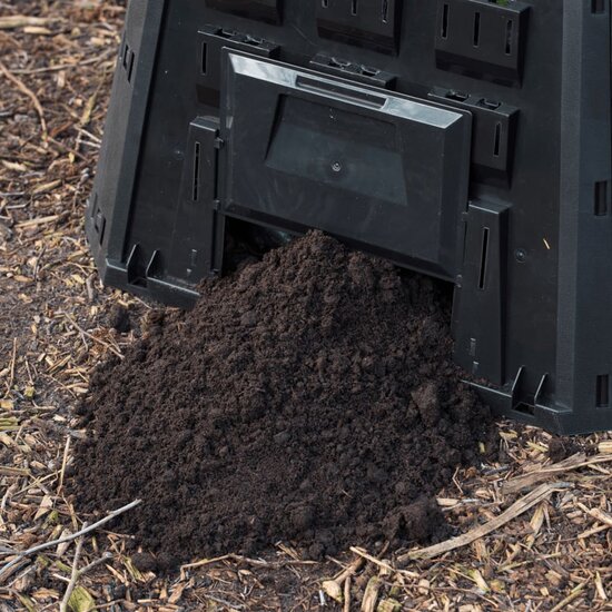 Compostbak zwart 1200 L