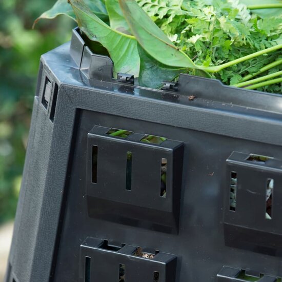 Compostbak zwart 1200 L
