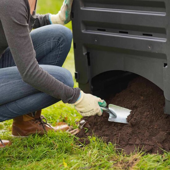 Compostbak 300 L zwart