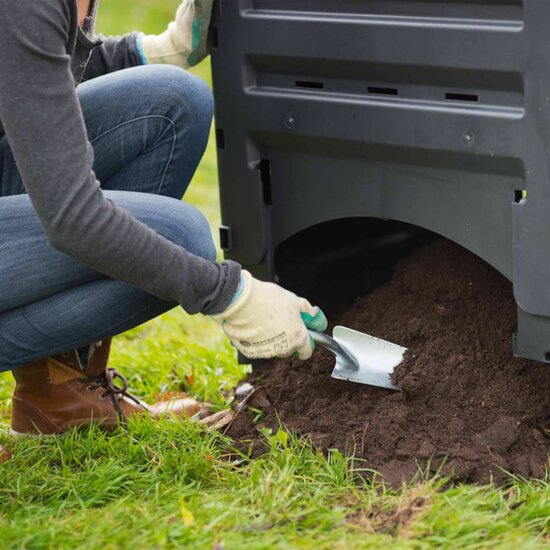 Compostbak 300 L zwart