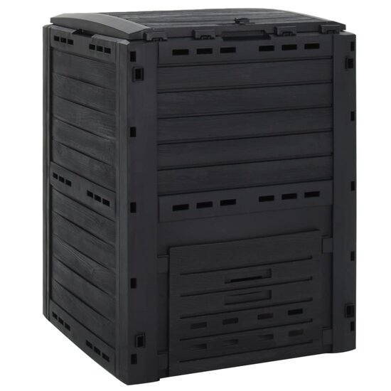 Compostbak 280 L Polypropeen Zwart