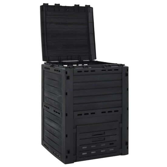 Compostbak 280 L Polypropeen Zwart