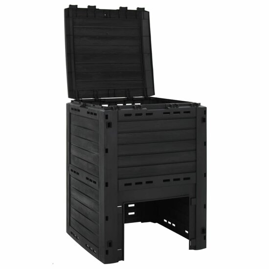 Compostbak 280 L Polypropeen Zwart