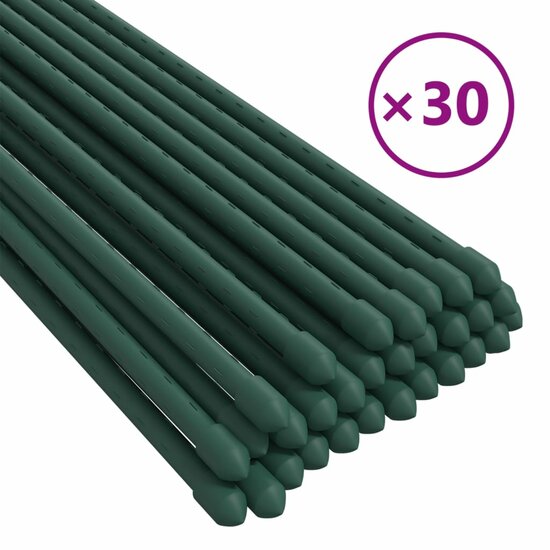 Plantenstaken Staal Groen 60 cm