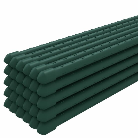 Plantenstaken Staal Groen 180 cm