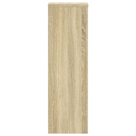 Plantenstandaards Bewerkt Hout 25 x 25 x 80 cm Sonoma eiken