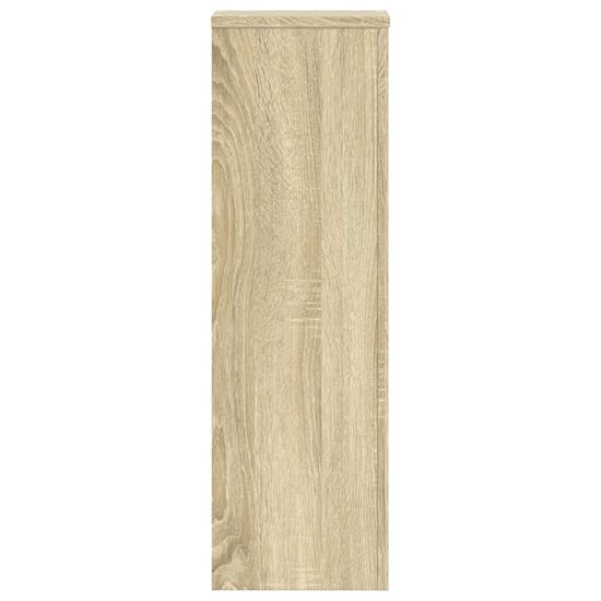 Plantenstandaards Bewerkt Hout 25 x 25 x 80 cm Sonoma eiken