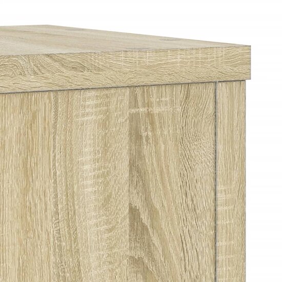 Plantenstandaards Bewerkt Hout 25 x 25 x 80 cm Sonoma eiken